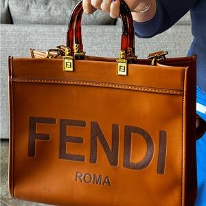 Orange/Brown Bag